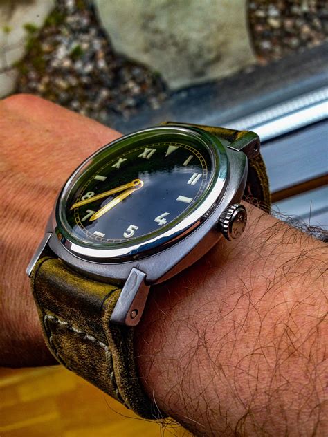 panerai welded lug|modified Panerai 3646 lugs.